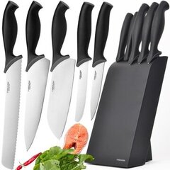 Набор ножей в блоке Fiskars Control, 5 шт. цена и информация | Ножи и аксессуары для них | kaup24.ee