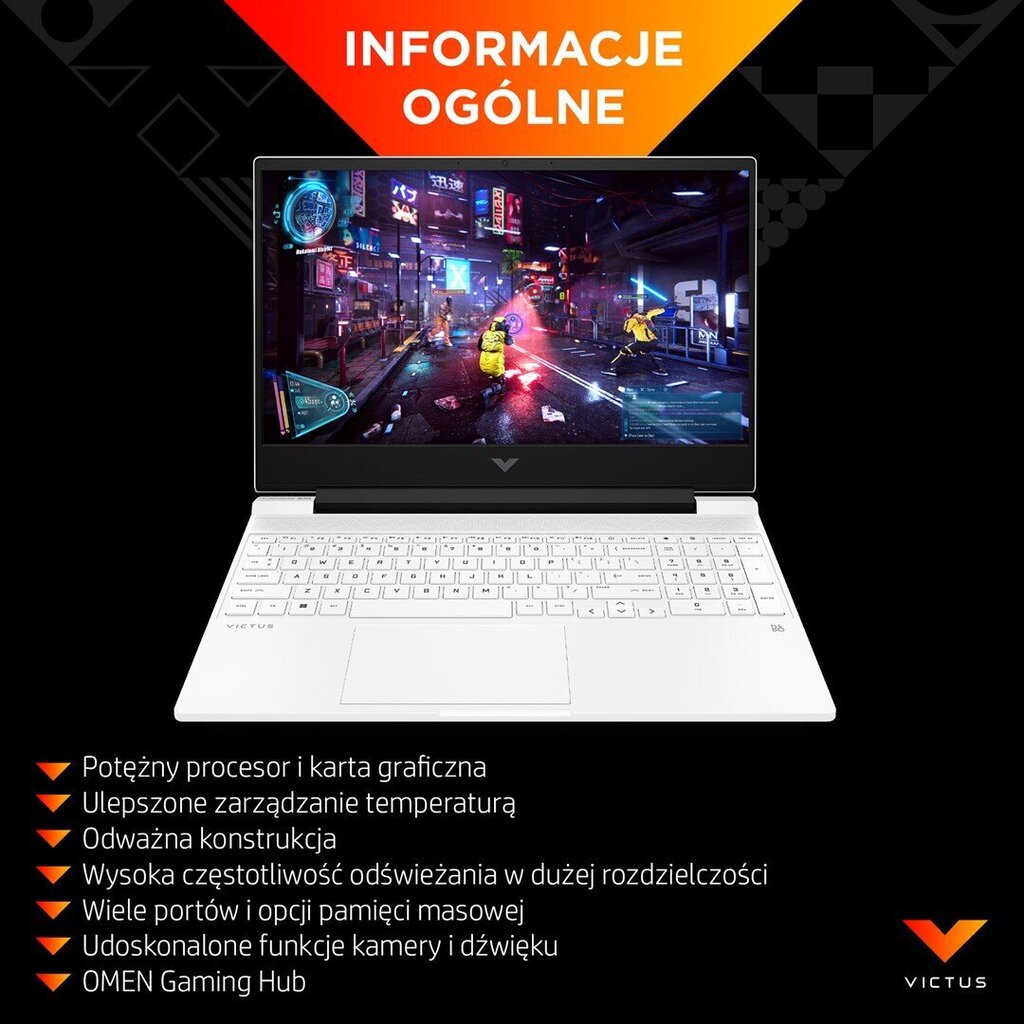 HP Victus 15 FHD 144Hz i5-12450H 8GB 256GB GTX1650 W11 Silver Renew hind ja info | Sülearvutid | kaup24.ee