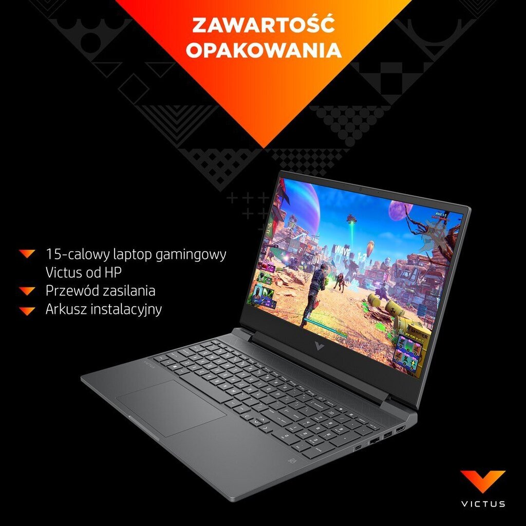 HP Victus 15 FHD 144Hz i5-12450H 8GB 256GB GTX1650 W11 Silver Renew hind ja info | Sülearvutid | kaup24.ee