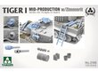 Takom - Tiger I Mid-Production w/Zimmerit Sd.Kfz. 181 Pz.Kpfw. VI Ausf. E, 1/35, 2198 hind ja info | Klotsid ja konstruktorid | kaup24.ee