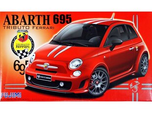 Fujimi - Fiat Abarth 695 Tribute to Ferrari, 1/24, 12384 цена и информация | Конструкторы и кубики | kaup24.ee