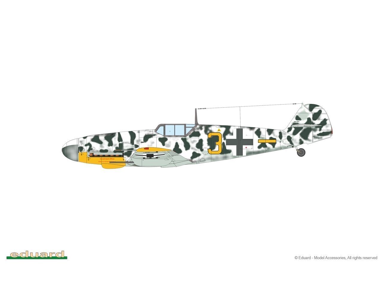 Eduard - Messerschmitt Bf 109G-2 ProfiPack, 1/72, 70156 цена и информация | Klotsid ja konstruktorid | kaup24.ee