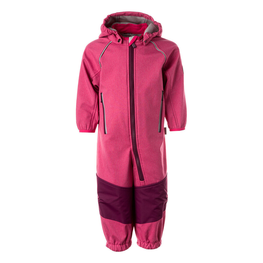 Huppa laste softshell kombinesoon ADAL 1, fuksia hind ja info | Laste vihmariided | kaup24.ee