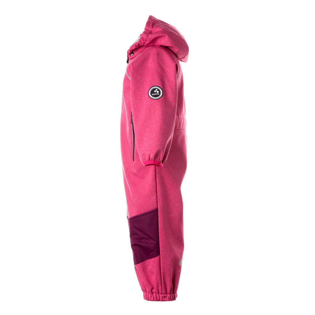 Huppa laste softshell kombinesoon ADAL 1, fuksia hind ja info | Laste vihmariided | kaup24.ee