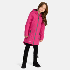 Длинная куртка софтшелл для девочек Huppa ANETA, цвет фуксия цена и информация | Куртки, пальто для девочек | kaup24.ee