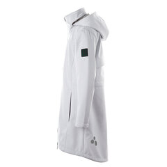 Длинная куртка софтшелл для девочек Huppa AVA, белый цвет цена и информация | Куртки, пальто для девочек | kaup24.ee
