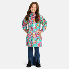 Весенне-осенняя куртка для девочек Huppa JANELLE 1, 40г, мятно-зелено-пестрый цвет цена и информация | Куртки, пальто для девочек | kaup24.ee