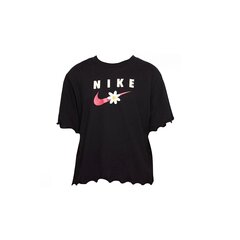 Футболка с коротким рукавом TEE ENERGY BOXY FRILLY Nike DO1351, чёрная цена и информация | Спортивная одежда женская | kaup24.ee