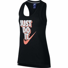 Женская майка Nike Just Do It, чёрная цена и информация | Спортивная одежда женская | kaup24.ee