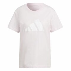 Футболка с коротким рукавом Adidas Loungewear Essentials Slim Logo, розовая цена и информация | Спортивная одежда для женщин | kaup24.ee