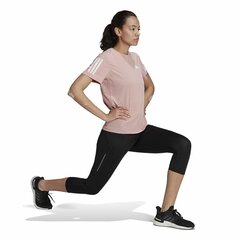 Футболка с коротким рукавом Adidas Loungewear Essentials Slim Logo, розовая цена и информация | Спортивная одежда для женщин | kaup24.ee