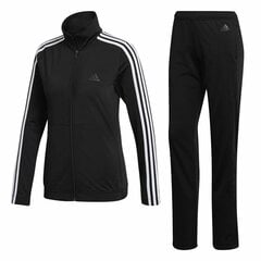 Spordikomplekt naistele Adidas Three Stripes, must цена и информация | Спортивная одежда для женщин | kaup24.ee