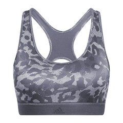 Спортивный бюстгальтер Adidas Believe This Medium Support, темно-серый цена и информация | Спортивная одежда для женщин | kaup24.ee