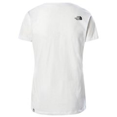 W s/s sd tee the north face for women's white nf0a4t1afn4 NF0A4T1AFN4 цена и информация | Спортивная одежда для женщин | kaup24.ee