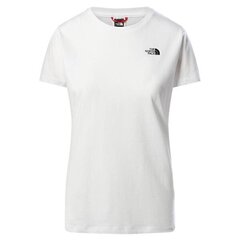 W s/s sd tee the north face for women's white nf0a4t1afn4 NF0A4T1AFN4 цена и информация | Спортивная одежда для женщин | kaup24.ee