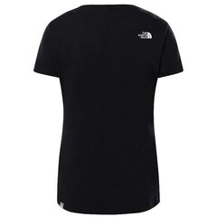 W s/s sd tee the north face for women's black nf0a4t1ajk3 NF0A4T1AJK3 цена и информация | Спортивная одежда для женщин | kaup24.ee