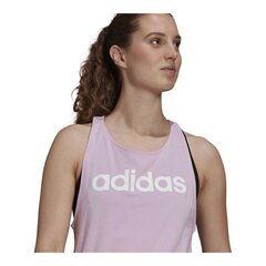 Adidas Sportlik T-särk naistele Essentials Logo, lilla hind ja info | Naiste spordiriided | kaup24.ee