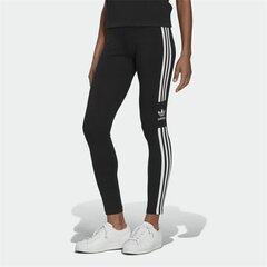 Женские спортивные колготки Adidas Adicolor 3 Stripes Trefoil Чёрный цена и информация | Спортивная одежда женская | kaup24.ee