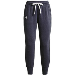 Spodnie damskie Under Armour Rival Fleece Jogger szare 1356416 558 40962-283 цена и информация | Спортивная одежда для женщин | kaup24.ee