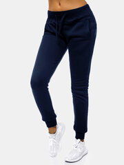 J.Style Спортивные брюки Fleece Navy 68CK01-66 68CK01-66/M цена и информация | Спортивная одежда для женщин | kaup24.ee