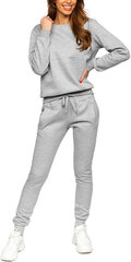 J.Style Cпортивные Kостюмы Fleece Grey 70W03-2 70W03-2/S цена и информация | Спортивная одежда женская | kaup24.ee