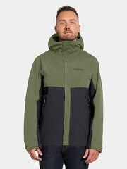 Мужская весенне-осенняя куртка Didriksons GRID, темно-зеленый цвет цена и информация | Мужские куртки | kaup24.ee