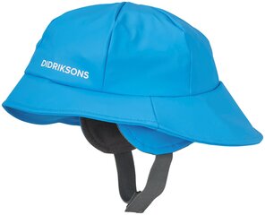 Детская дождевая шапка Didriksons SOUTHWEST KIDS, бирюзовый цвет цена и информация | Непромокаемая одежда для детей | kaup24.ee