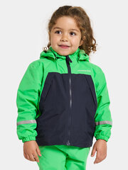 Детская куртка весна-осень Didriksons ENSO, зелено-темно-синяя цена и информация | Куртки, пальто для девочек | kaup24.ee