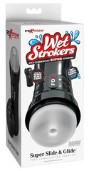 Мастурбатор Wet Strokers Super Slide & Glide, прозрачный цена и информация | Секс игрушки, мастурбаторы | kaup24.ee