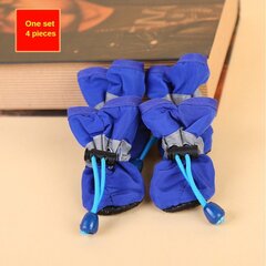 Smurf водонепроницаемые ботинки для собак, размер M, 4 шт. цена и информация | Одежда для собак | kaup24.ee