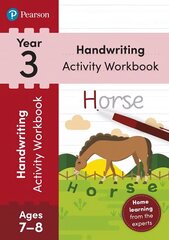 Pearson Learn at Home Handwriting Activity Workbook Year 3 hind ja info | Noortekirjandus | kaup24.ee