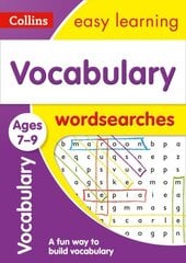 Vocabulary Word Searches Ages 7-9: Ideal for Home Learning цена и информация | Книги для подростков и молодежи | kaup24.ee