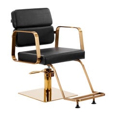 парикмахерское кресло gabbiano porto-bm, черное цена и информация | Мебель для салонов красоты | kaup24.ee
