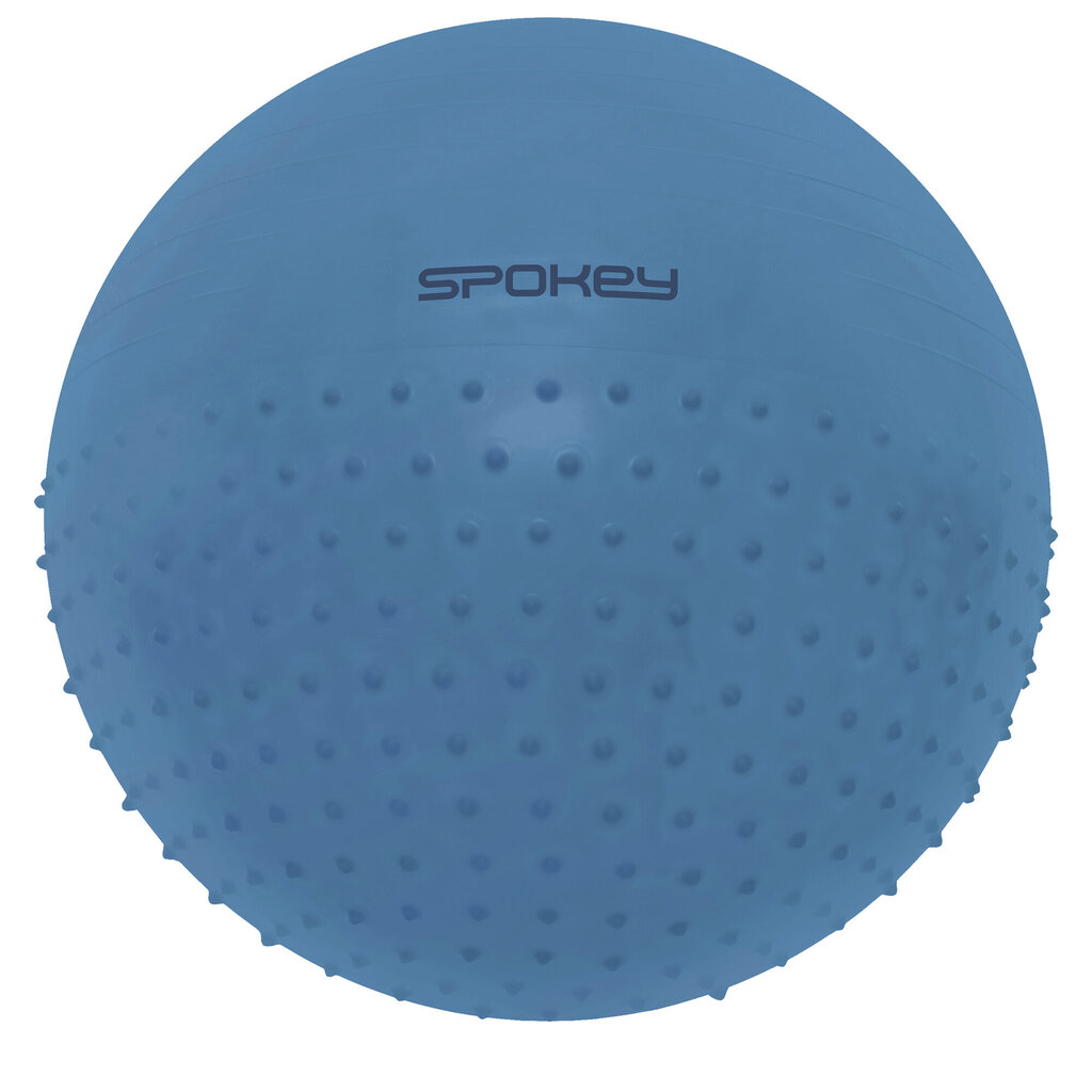 Treeningpall Spokey Half Fit, 55 cm, sinine hind ja info | Võimlemispallid | kaup24.ee