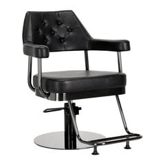 парикмахерское кресло gabbiano granada, черное цена и информация | Мебель для салонов красоты | kaup24.ee