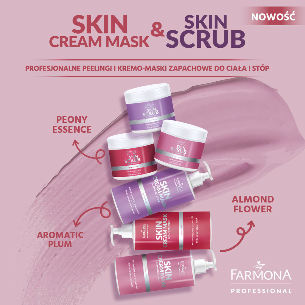 Keha- ja jalakoorija Farmona Skin Scrub, 500 g hind ja info | Kehakoorijad | kaup24.ee