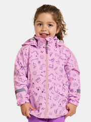 Didriksons детская весенне-осенняя куртка NORMA, розовый цвет цена и информация | Куртки, пальто для девочек | kaup24.ee