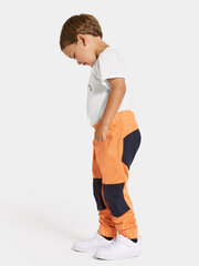 Детские штаны софтшелл Didriksons весна-осень LÖVET, цвет оранжевый цена и информация | Штаны для мальчика Nini | kaup24.ee