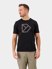 Мужская футболка Didriksons, черного цвета цена и информация | Meeste T-särgid | kaup24.ee