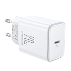 Joyroom JR-TCF06 USB C 20W PD charger - White цена и информация | Зарядные устройства для телефонов | kaup24.ee