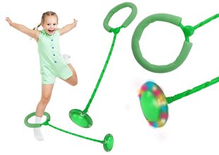 Светящаяся скакалка для ног, зеленая цена и информация | Развивающие игрушки | kaup24.ee
