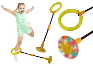 Светящаяся скакалка для ног, желтая цена и информация | Развивающие игрушки | kaup24.ee
