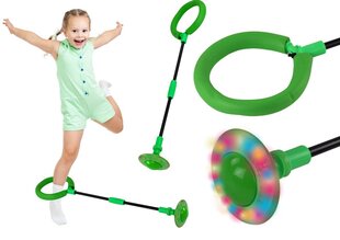 Светящаяся скакалка для ног, зеленая цена и информация | Развивающие игрушки | kaup24.ee
