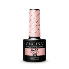 claresa power base 02 - 5g цена и информация | Лаки для ногтей, укрепители для ногтей | kaup24.ee