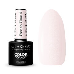 claresa french time hybrid polish 4 -5g цена и информация | Лаки для ногтей, укрепители для ногтей | kaup24.ee