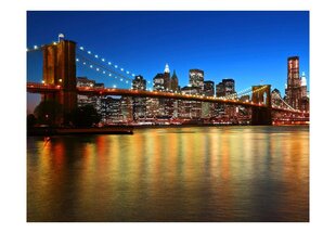 Fototapeet - Dusk over the Brooklyn Bridge цена и информация | Фотообои | kaup24.ee