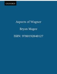 Aspects of Wagner 2nd Revised edition цена и информация | Книги об искусстве | kaup24.ee