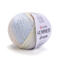 Kudumislõng YarnArt Summer Dream 100g. värv 4312 hind ja info | Kudumistarvikud | kaup24.ee