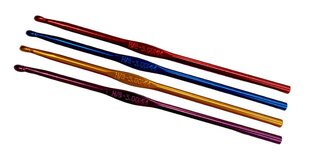 Крючок для вязания - 1 шт., 15 см, 2,5 - 5,5 мм. цена и информация | Принадлежности для вязания крючком | kaup24.ee