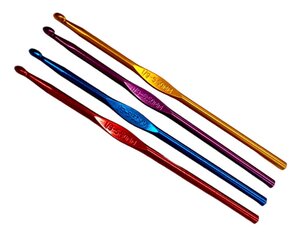 Крючок для вязания - 1 шт., 15 см, 2,5 - 5,5 мм. цена и информация | Принадлежности для вязания крючком | kaup24.ee